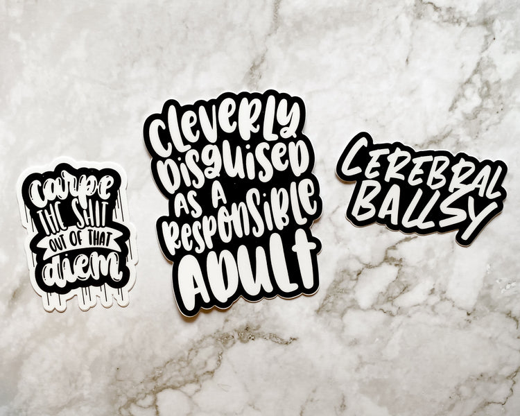 Carpe Diem Sticker