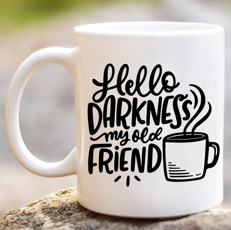 The Hello Darkness Mug