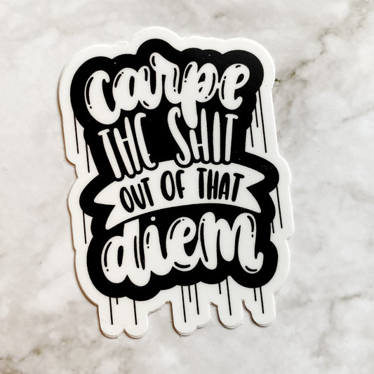 Carpe Diem Sticker